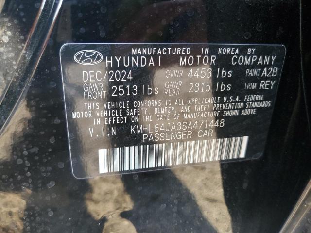2025 HYUNDAI SONATA SEL KMHL64JA3SA471448