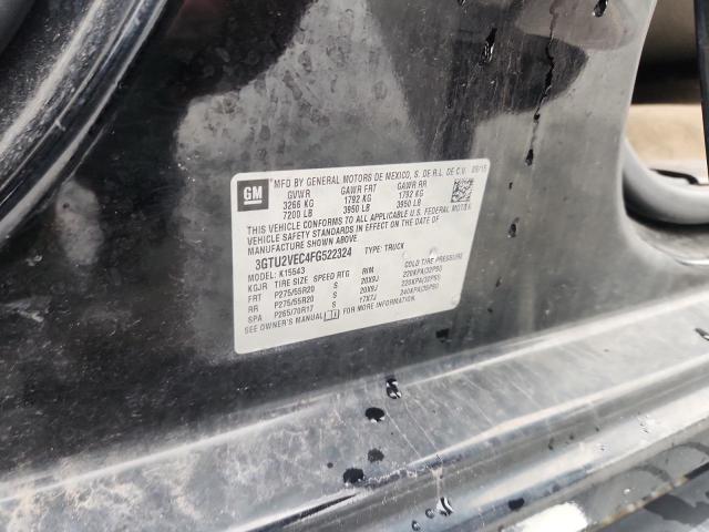 2015 GMC SIERRA K1500 SLT 3GTU2VEC4FG522324