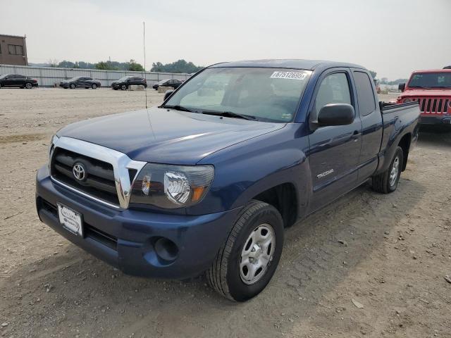 TOYOTA TACOMA ACC 2007 blue club cab gas 5TETX22N77Z396743 photo #1