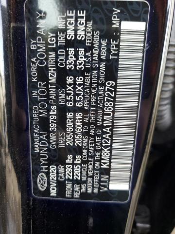 2021 HYUNDAI KONA SE KM8K12AA1MU687279