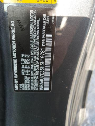 2017 BMW 430I - WBA4U7C35H5H19781
