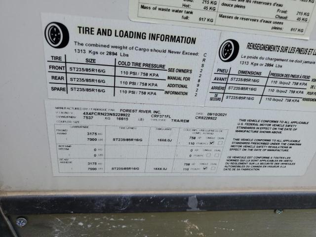 2022 WILDWOOD CEDARCREEK #3235927036