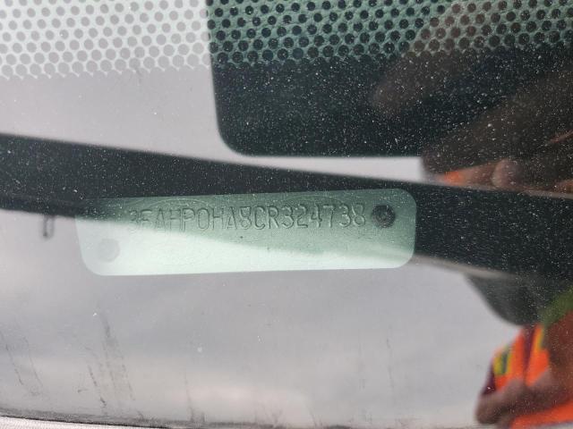 2012 FORD FUSION SE - 3FAHP0HA8CR324738