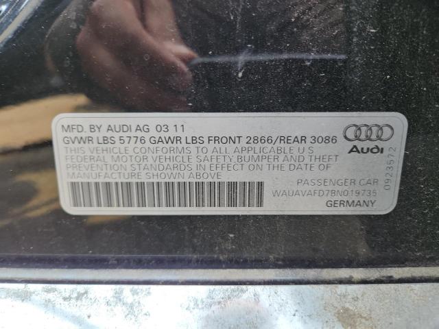 2011 AUDI A8 QUATTRO #3291168985