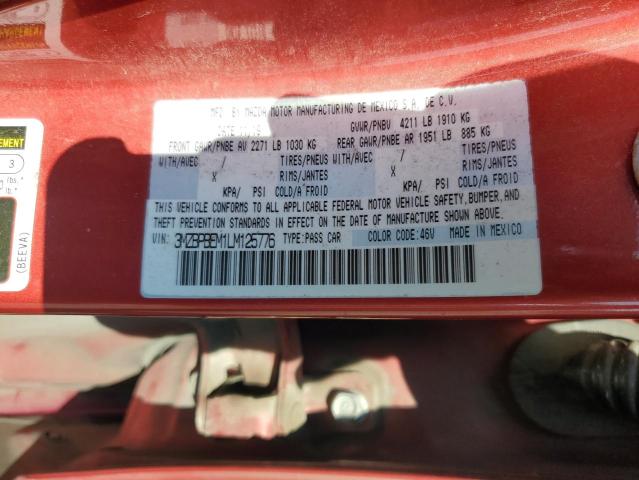 2020 MAZDA 3 3MZBPBEM1LM125776