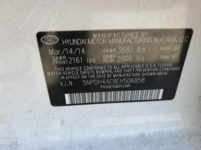 2014 HYUNDAI ELANTRA SE - 5NPDH4AE8EH506858