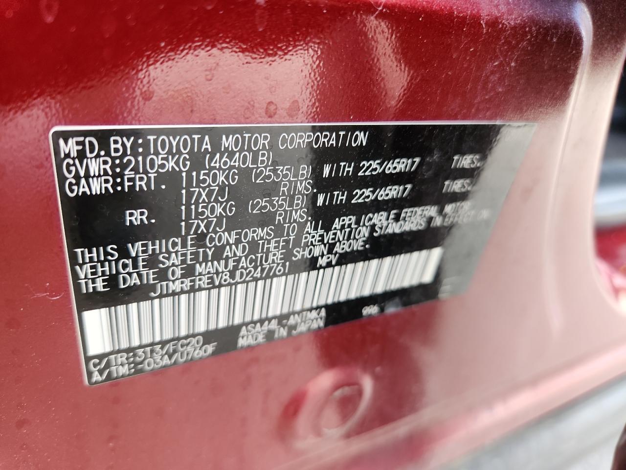 TOYOTA RAV4 ADVENTURE