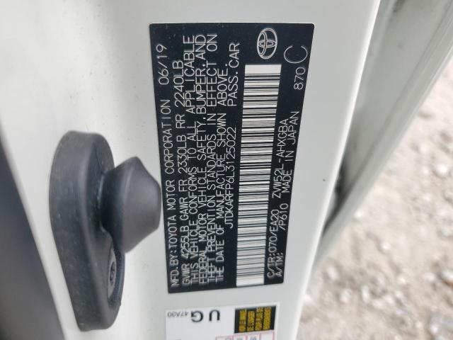 2020 TOYOTA PRIUS PRIM - JTDKARFP6L3125022