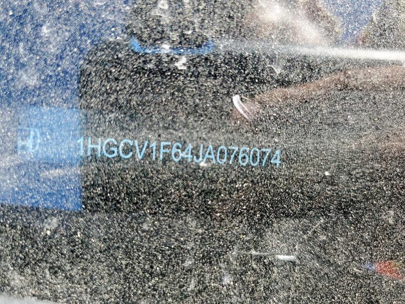 2018 HONDA ACCORD EXL 1HGCV1F64JA076074