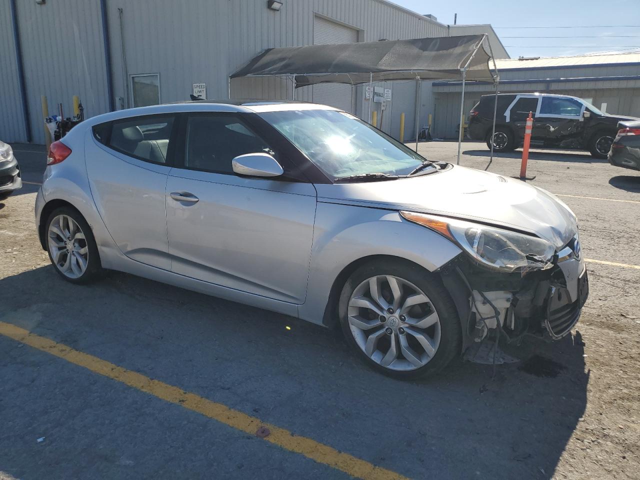 Lot #3224762165 2012 HYUNDAI VELOSTER