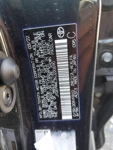 2022 TOYOTA COROLLA LE JTDEPMAE3NJ220690