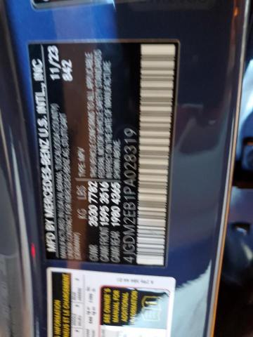 2023 MERCEDES-BENZ EQS SUV 45 - 4JGDM2EB1PA028319