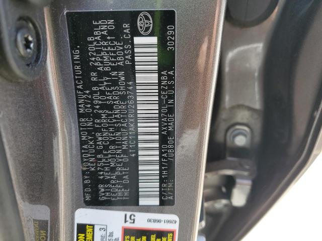 2024 TOYOTA CAMRY LE - 4T1C11AKXRU263744