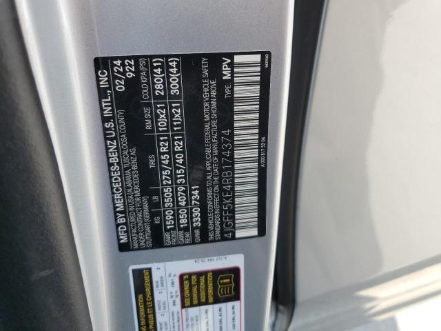 2024 MERCEDES-BENZ GLS 450 4MATIC 4JGFF5KE4RB174374