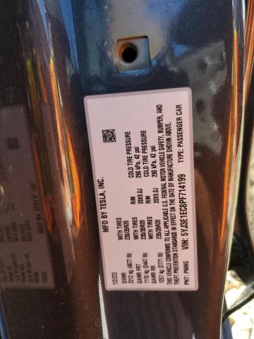 2023 TESLA MODEL 3 - 5YJ3E1EC8PF714199