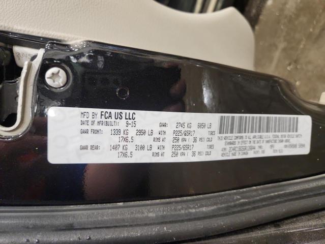 2016 CHRYSLER TOWN & COU 2C4RC1BG5GR126644