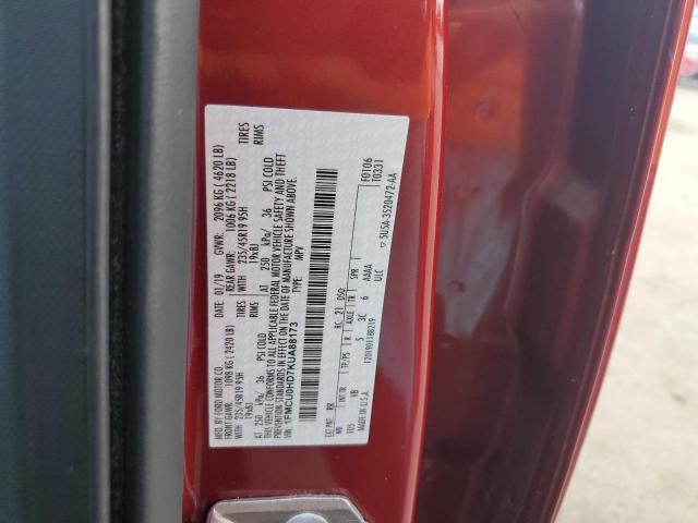 2019 FORD ESCAPE SEL - 1FMCU0HD7KUA88173