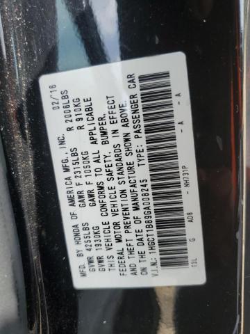 2016 HONDA ACCORD EXL 1HGCT1B89GA008245