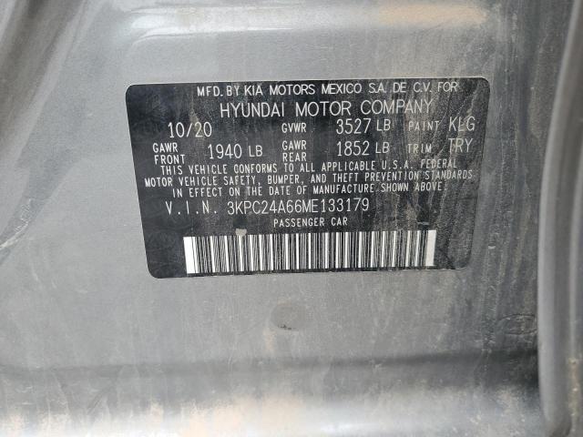 2021 HYUNDAI ACCENT SE 3KPC24A66ME133179