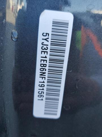 2022 TESLA MODEL 3 5YJ3E1EB6NF191561
