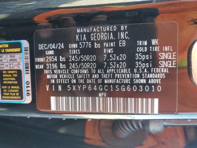 2025 KIA TELLURIDE - 5XYP64GC1SG603010