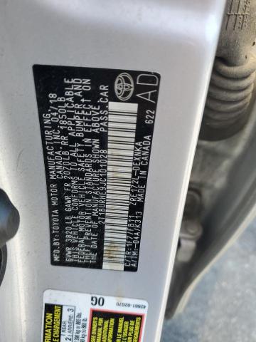 2018 TOYOTA COROLLA L - 2T1BURHE9JC101028