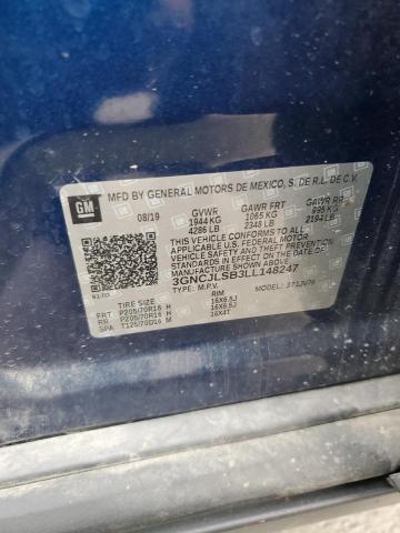 2020 CHEVROLET TRAX 1LT 3GNCJLSB3LL148247