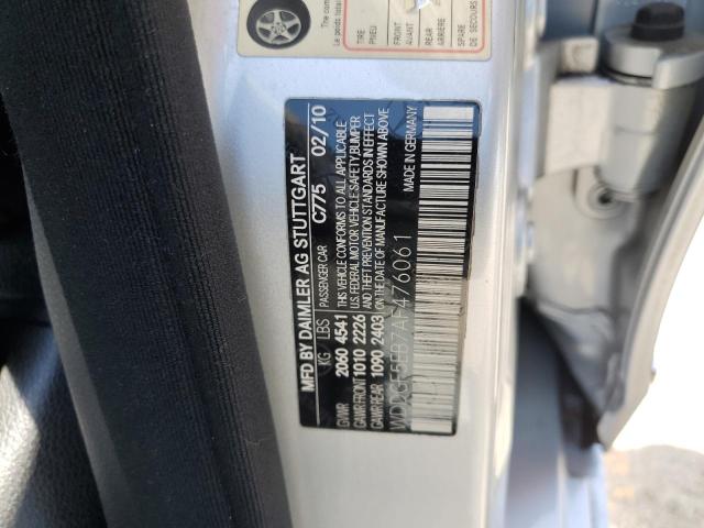 2010 MERCEDES-BENZ C 300 - WDDGF5EB7AF476061