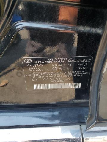 2015 HYUNDAI SONATA SPO - 5NPE34AF5FH112098