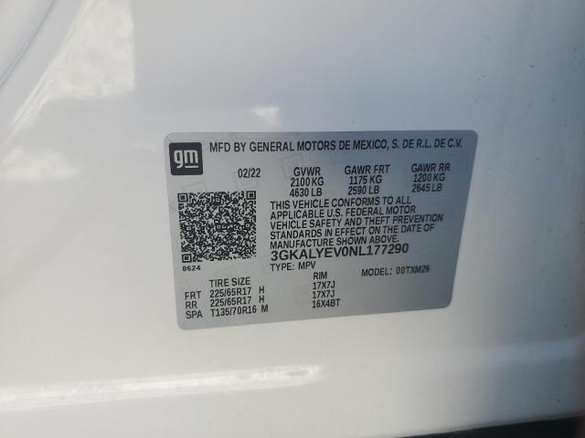 2022 GMC TERRAIN AT 3GKALYEV0NL177290
