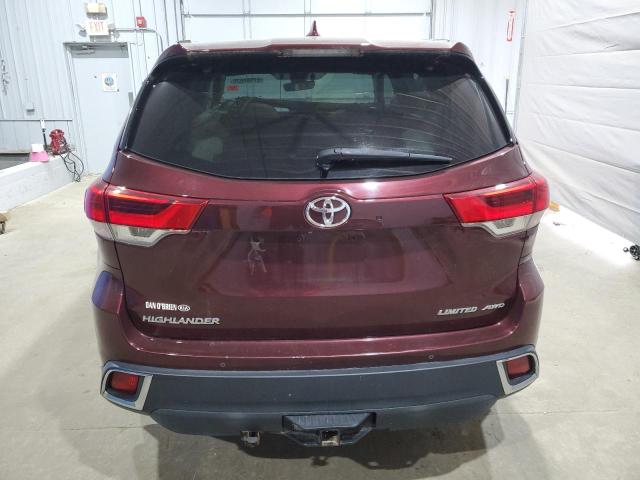 2017 TOYOTA HIGHLANDER LIMITED 5TDDZRFH3HS484134