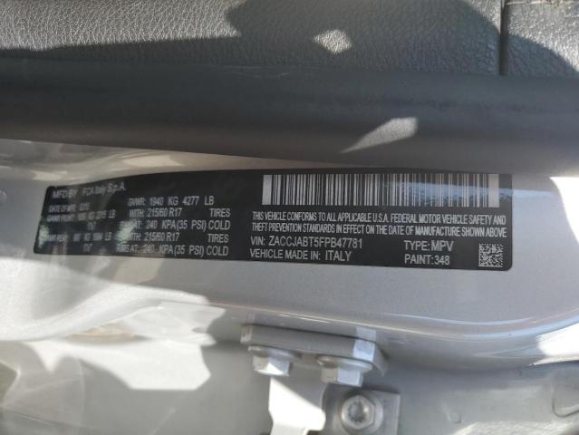 2015 JEEP RENEGADE L ZACCJABT5FPB47781