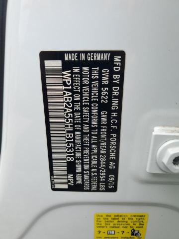 2017 PORSCHE MACAN S WP1AB2A55HLB15318