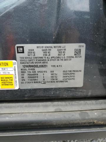 2014 CHEVROLET TRAVERSE L - 1GNKRHKD0EJ306251