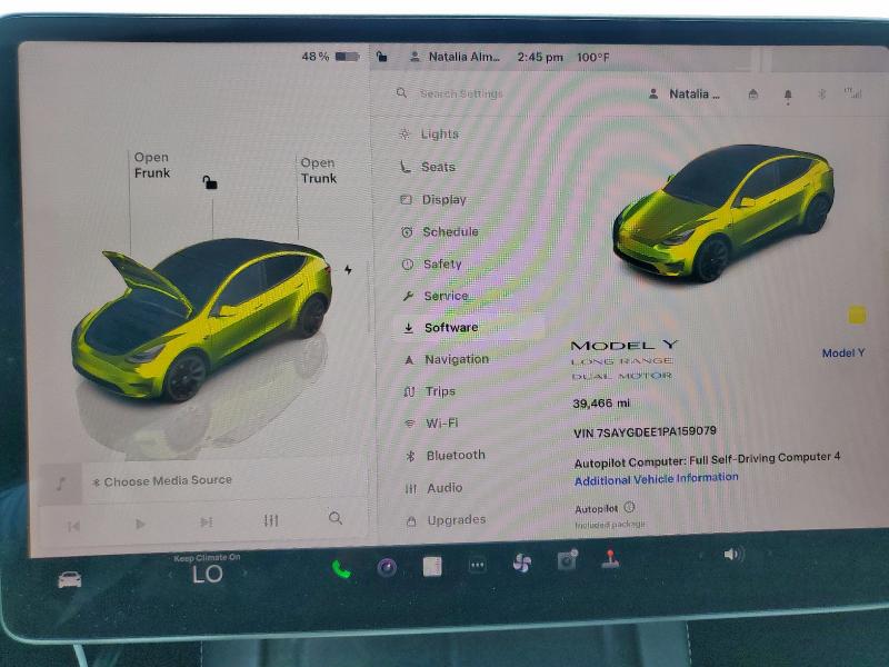 2023 TESLA MODEL Y 7SAYGDEE1PA159079