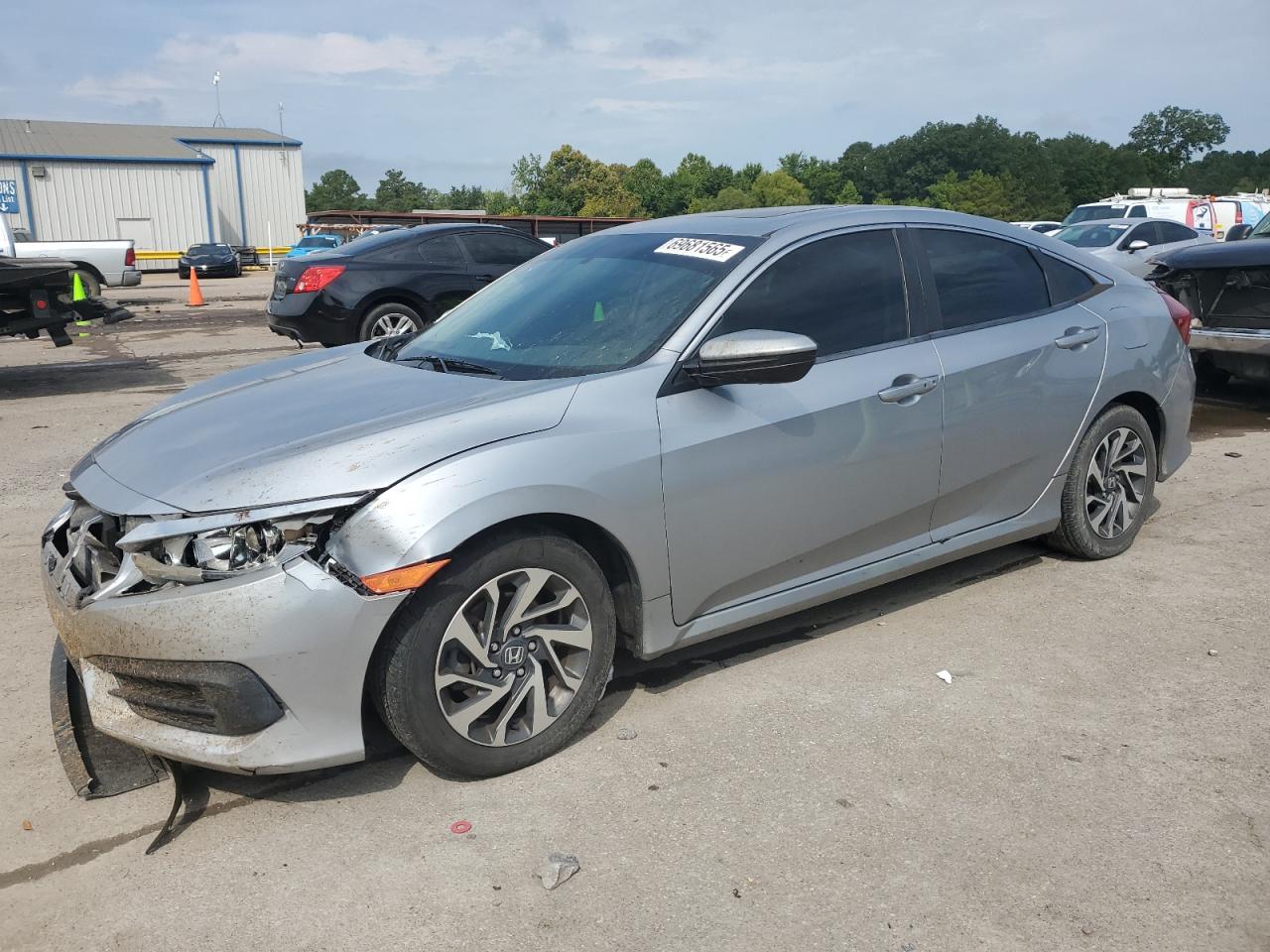 Lot #3240151050 2017 HONDA CIVIC EX