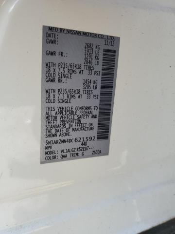 2013 NISSAN PATHFINDER - 5N1AR2MN4DC621592