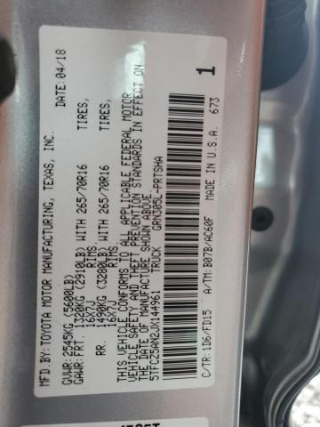 2018 TOYOTA TACOMA DOU 5TFCZ5AN2JX144961