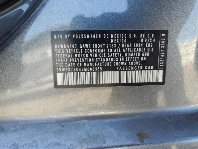 2025 VOLKSWAGEN JETTA S 3VW5X7BU4SM009355