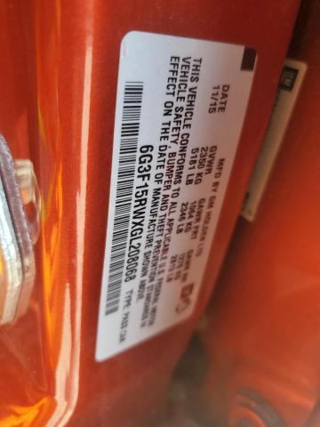 2016 CHEVROLET SS 6G3F15RWXGL208068