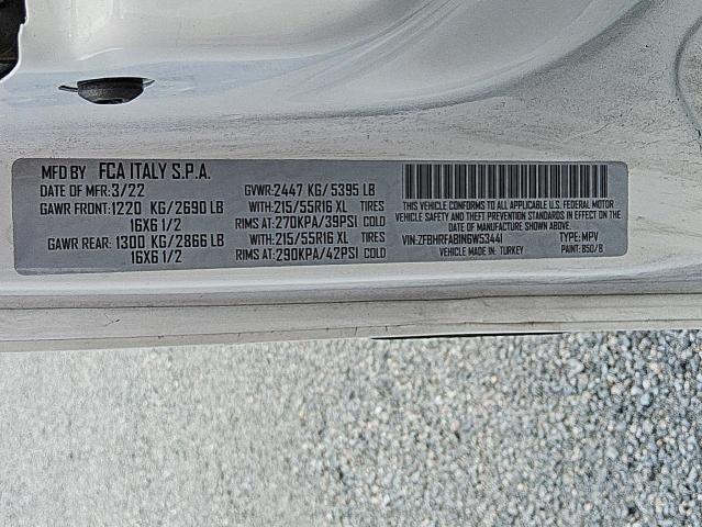 2022 RAM PROMASTER CITY TRADESMAN ZFBHRFAB1N6W53441