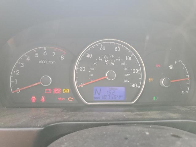 2010 HYUNDAI ELANTRA BLUE - KMHDU4AD8AU022882