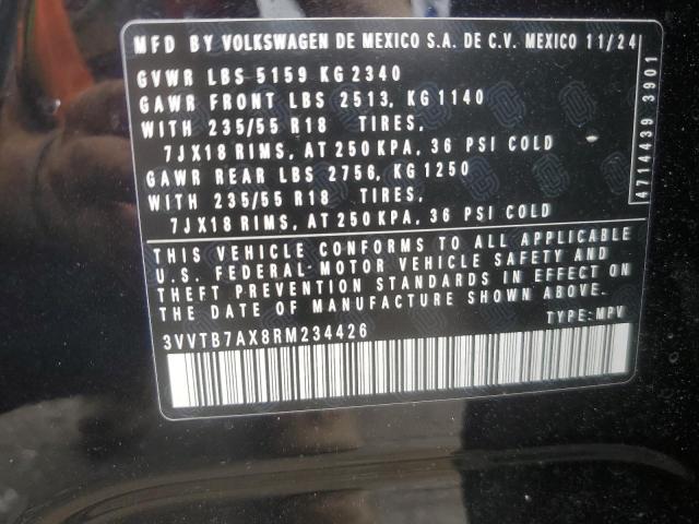 2024 VOLKSWAGEN TIGUAN WOL 3VVTB7AX8RM234426