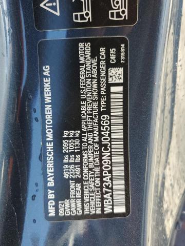 2022 BMW 430XI - WBA73AP09NCJ04569