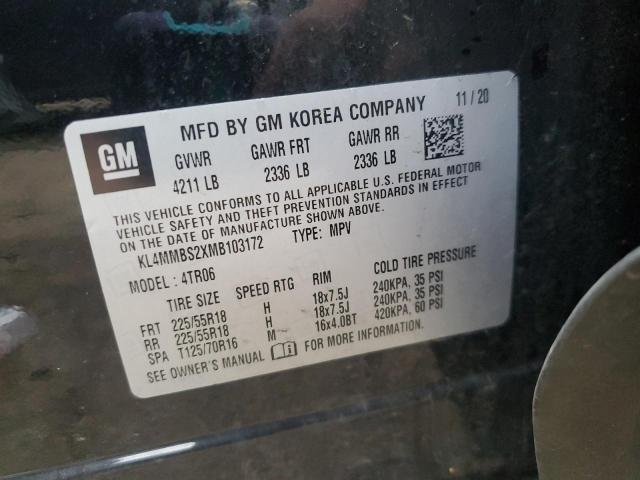 2021 BUICK ENCORE GX PREFERRED KL4MMBS2XMB103172