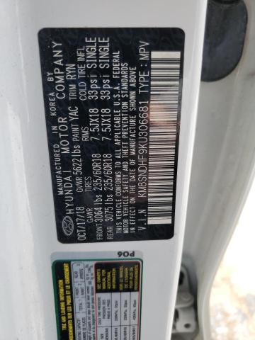 2019 HYUNDAI SANTA FE XL SE KM8SNDHF9KU306681