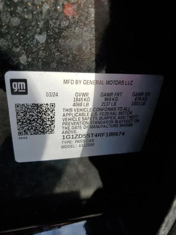2024 CHEVROLET MALIBU LT 1G1ZD5ST4RF189674