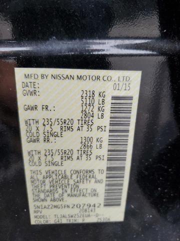 2015 NISSAN MURANO S - 5N1AZ2MG5FN207942