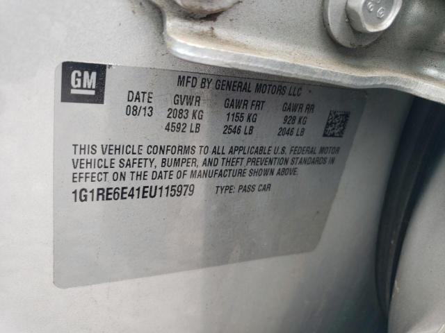 2014 CHEVROLET VOLT - 1G1RE6E41EU115979