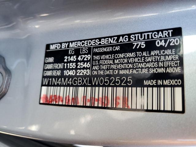 2020 MERCEDES-BENZ GLB 250 W1N4M4GBXLW052525